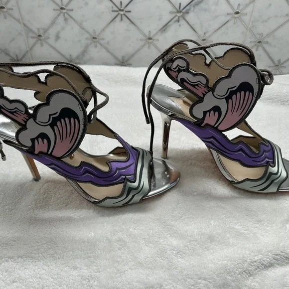 SOPHIA WEBSTER HEAVEN TEMPEST SLING BACK - NEVER WORN - Picture 8 of 9